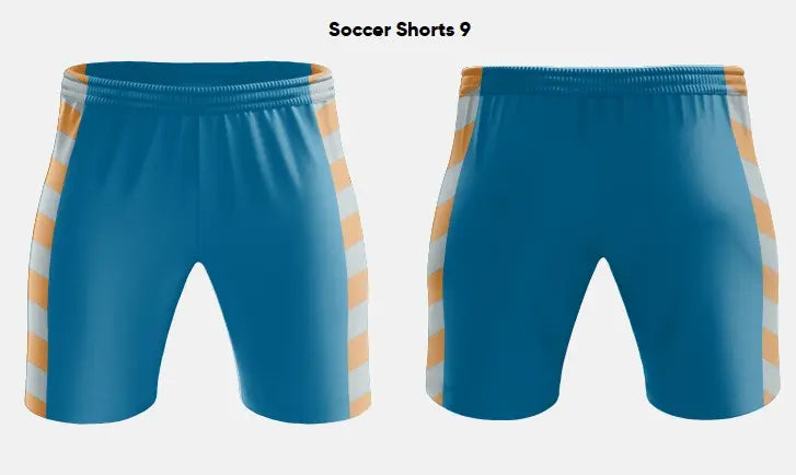 Custom Sublimated Soccer Shorts SOCS02 Flash Uniforms